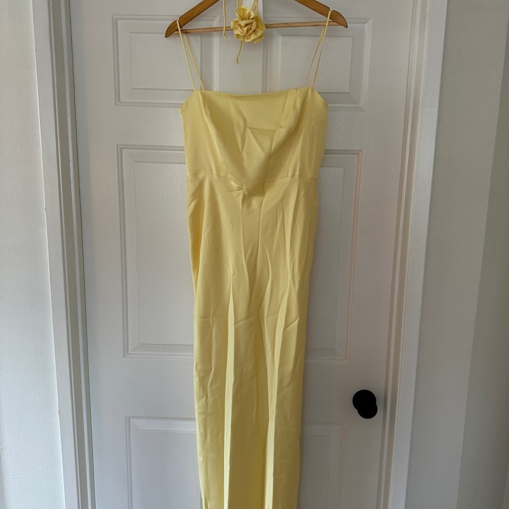 Maxine Dress in Yellow